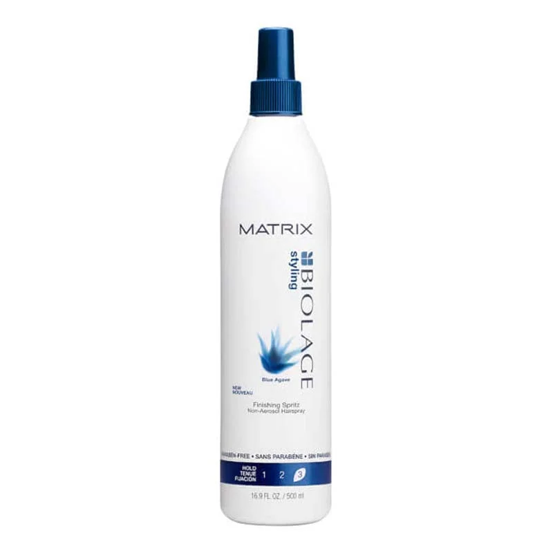 thickening shampoo for fine hair-Matrix Biolage Blue Agave Finishing Spritz 16.9 oz