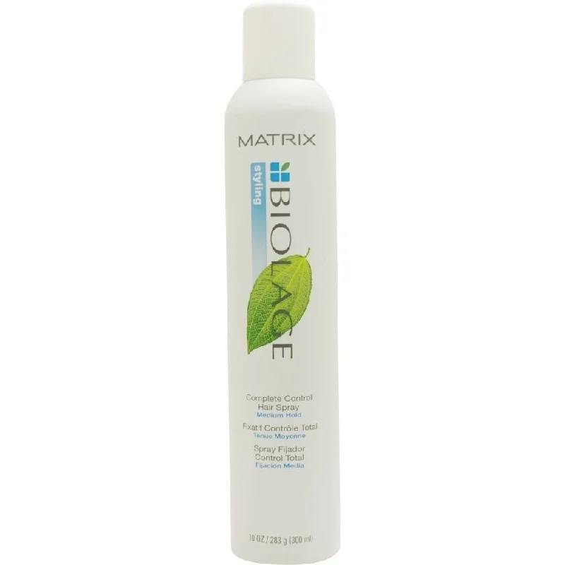 nourishing hair care routine for men-Matrix Biolage Complete Control Hair Spray Medium Hold 10 oz