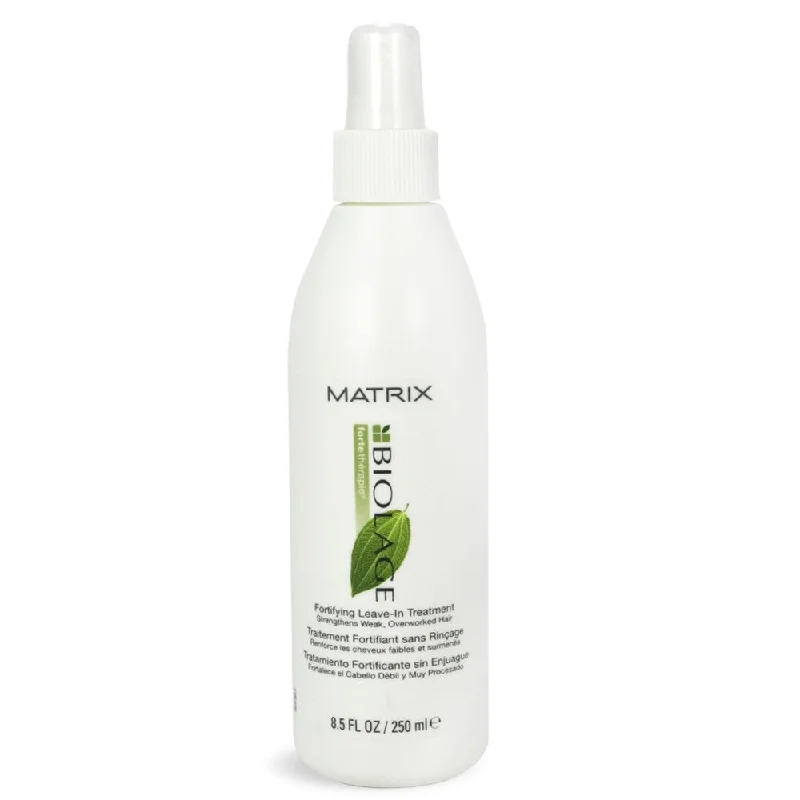 hair growth shampoo for thinning hair-Matrix Biolage Fortetherapie Fortifying Leave In Treatment 8.5 oz