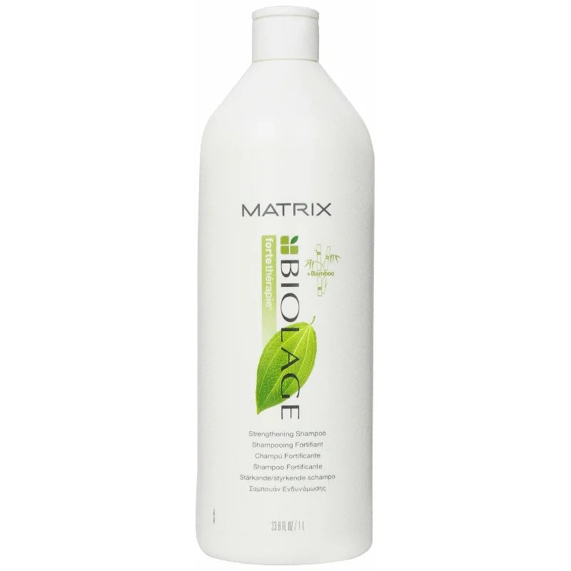 hair growth treatment for thinning edges-Matrix Biolage Fortetherapie Strengthening Conditioner 33.8 oz