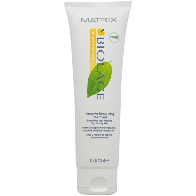 anti-dandruff shampoo for men-Matrix Biolage Intensive Smoothing Treatment for Unisex, 4.2 Oz