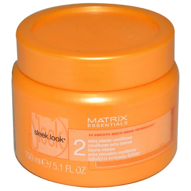 natural hair growth remedies-Matrix  Sleek Look Extra Intense 5.1-ounce Conditioner