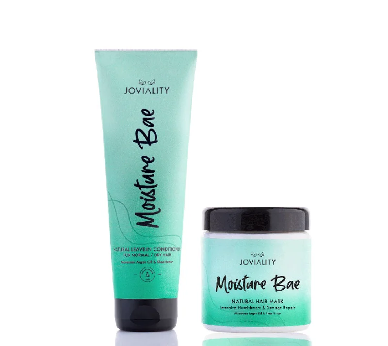 nourishing hair care for color-treated hair-Moisture Bae - Soft Fix Duo