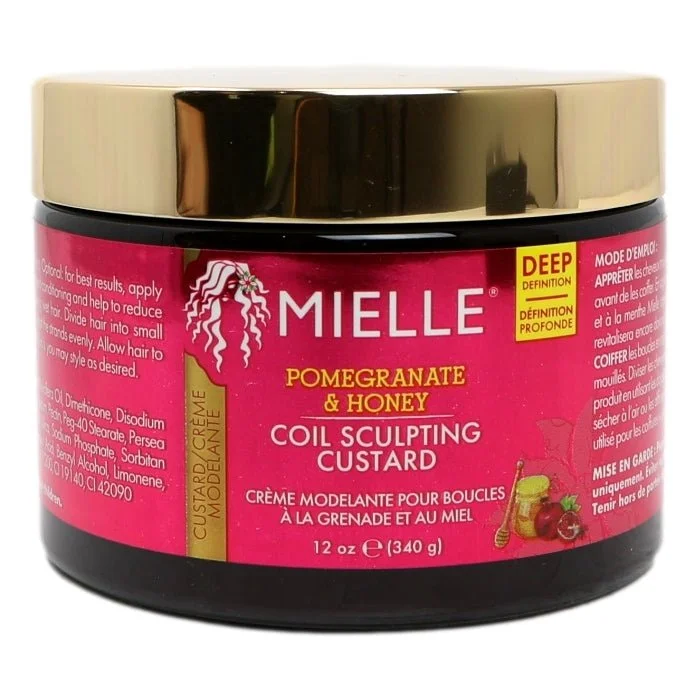 Mielle EU Label Pomegranate & Honey Coil Sculpting Custard