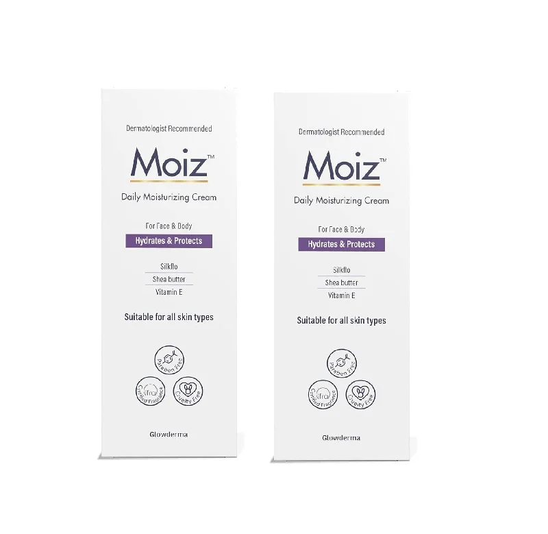 Moiz Daily Moisturizing Cream 50GM,  PACK OF 2