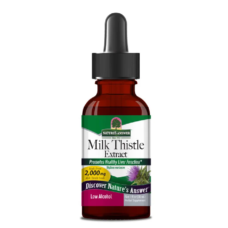 Nature's Answer Milk Thistle Low Alcohol