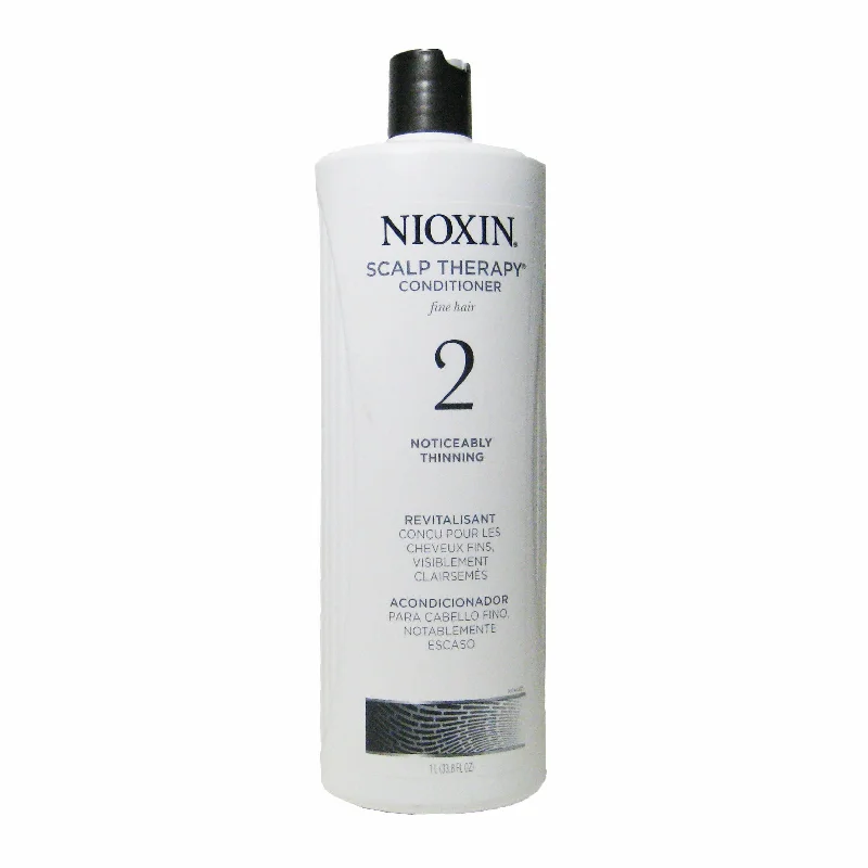 hair growth treatment for thinning edges-Nioxin System 2 Scalp Therapy for Fine Hair 1 Liter