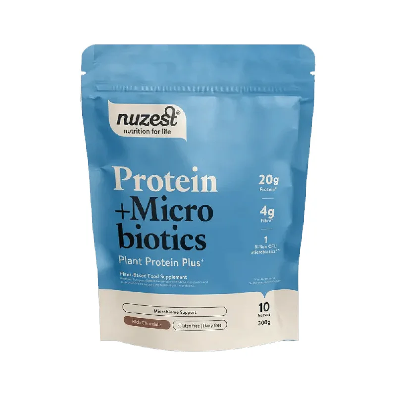 Nuzest Protein & Microbiotics Plant Protein Plus+ Rich Chocolate