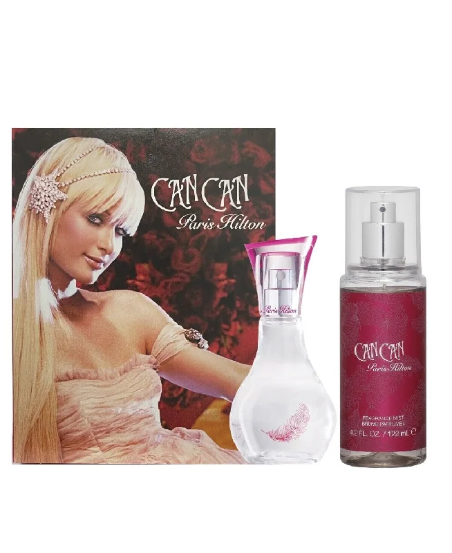 Paris Hilton Can Can Gift Set, 1.7 oz EDP and 4.2 Body Mist 2 Piece