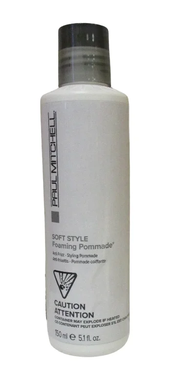 hair mousse for volume and shine-Paul Mitchell Foaming Pomade Soft Style 5.1 oz