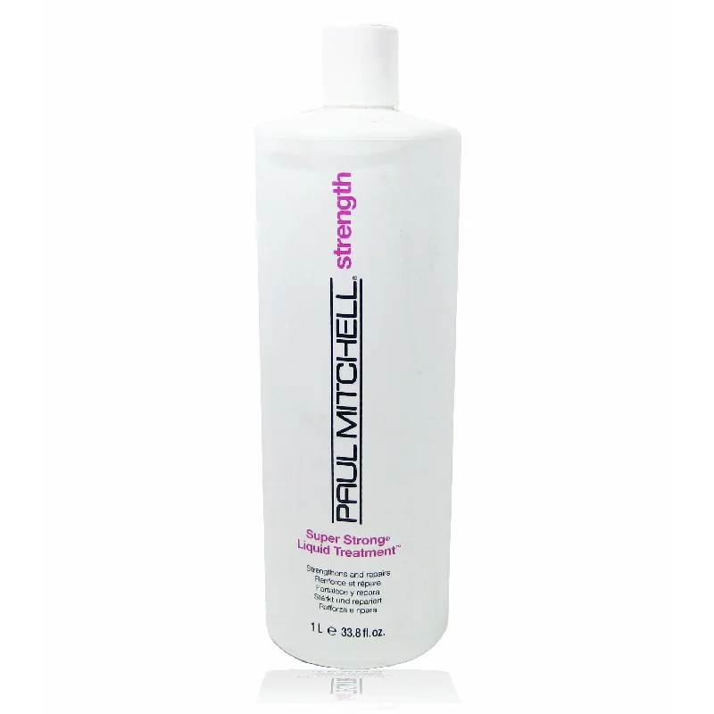 strengthening shampoo for weak hair-Paul Mitchell Super Strong Liquid Treatment 33.8 oz