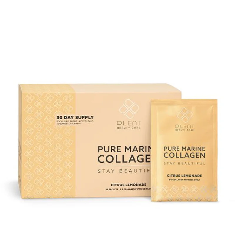 Plent Pure Marine Collagen Citrus Lemonade Sachets