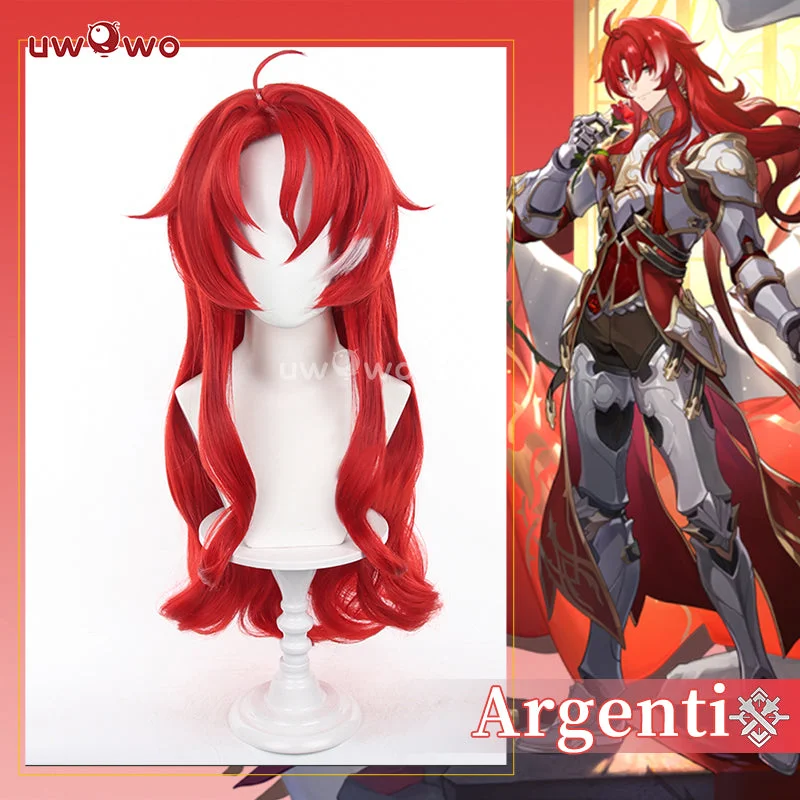 full coverage wigs for alopecia -Uwowo Honkai: Star Rail  Cosplay Wig Long Red Hair