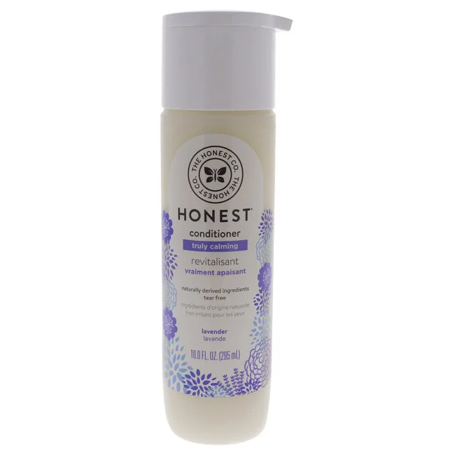 sulfate-free shampoo for color-treated hair-Honest Truly Calming Conditioner - Lavender by Honest for Kids - 10 oz Conditioner