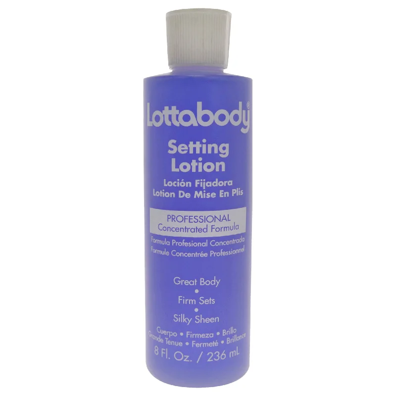 hair care tips for men with short hair-Lottabody Professional Concentrated Setting Lotion by Lottabody for Unisex - 8 oz Lotion