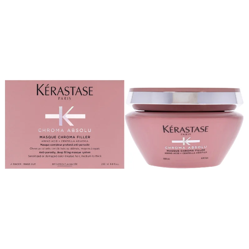 hair care for long hair growth-Kerastase Chroma Absolu Chroma Filler Hair Mask by Kerastase for Unisex - 6.8 oz Masque