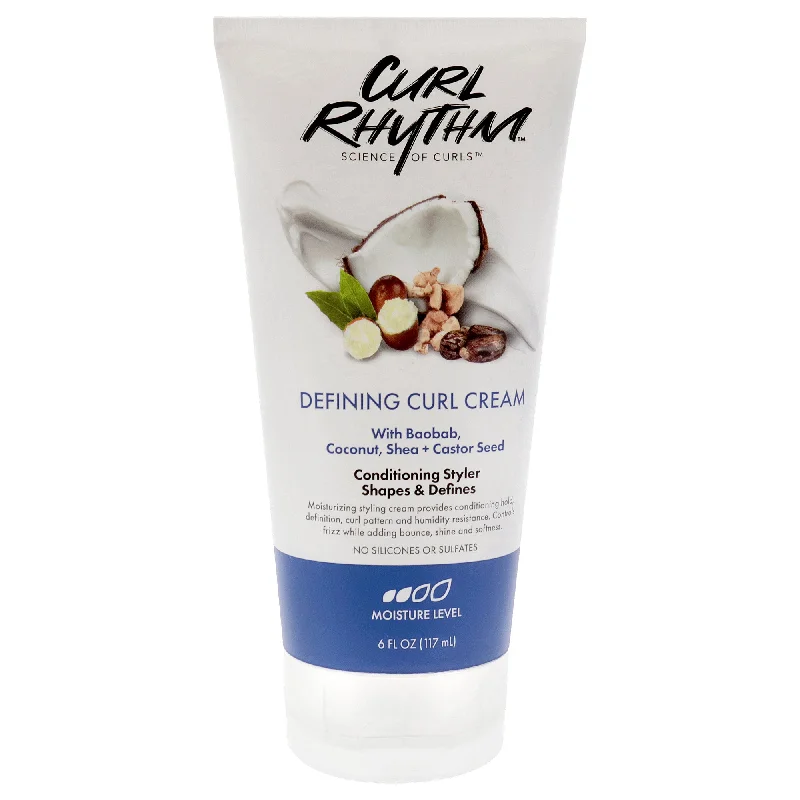 dry hair repair shampoo and conditioner-Curl Rhythm Defining Curl Cream by Curl Rhythm for Women - 6 oz Cream