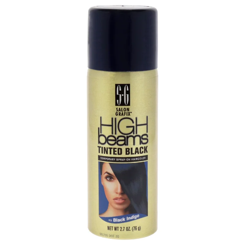 treatment for hair loss prevention-Salon Grafix High Beams Tinted Black Temporary Spray - 35 Black Indigo by Salon Grafix for Unisex - 2.7 oz Hair Color