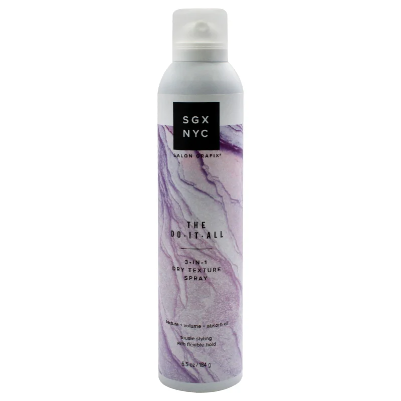 hair care for oily scalp and dry ends-SGX NYC The Do It All 3-in-1 Dry Texture Spray by SGX NYC for Women - 6.5 oz Spray