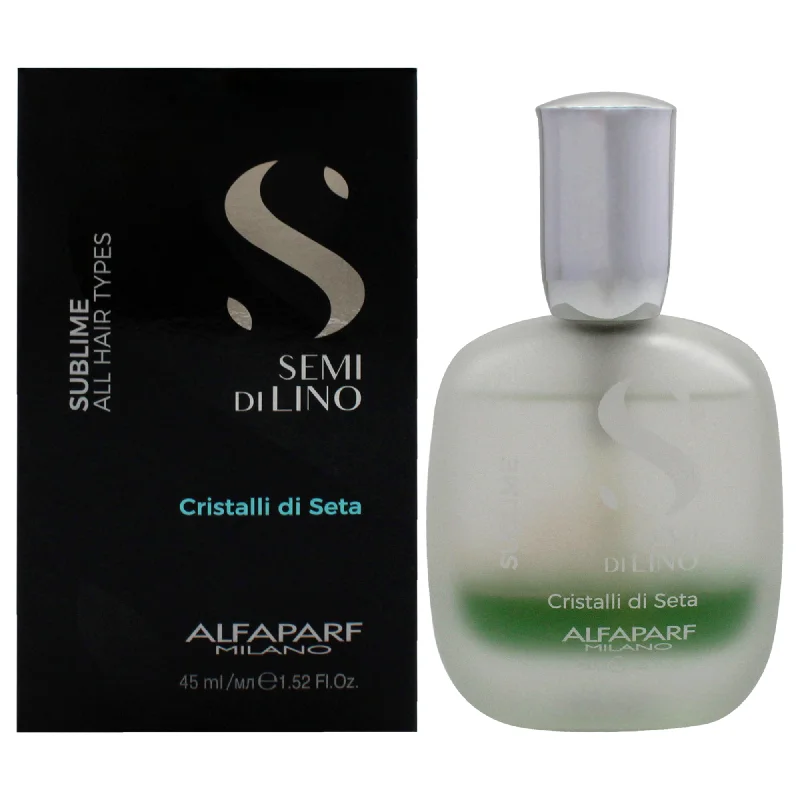 deep moisturizing conditioner for curls-Alfaparf Milano Semi Di Lino Sublime Cristalli di Seta by Alfaparf Milano for Unisex - 1.52 oz Serum