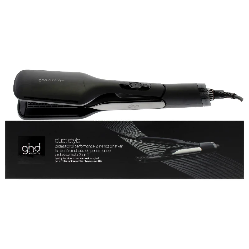 top rated hair care brands-GHD Duet Style Professional Performance 2-in-1 Hot Air Styler - S10201 Black by GHD for Unisex - 1 Pc Flat Iron