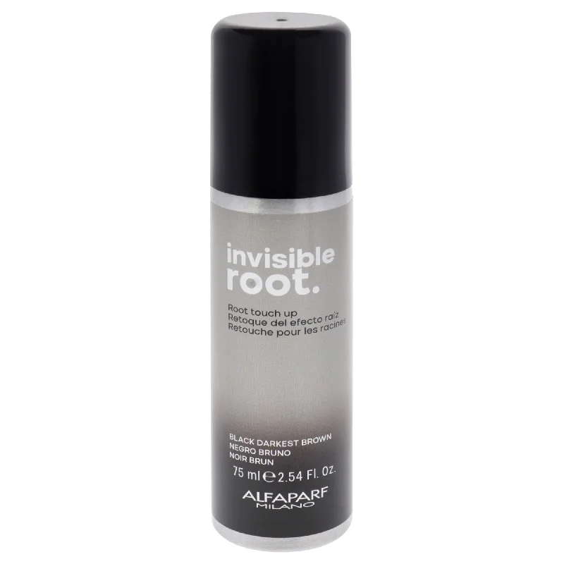 dry hair repair conditioner for men-Alfaparf Milano Invisible Root Touch Up Spray - Black Darkest Brown by Alfaparf Milano for Unisex - 2.54 oz Hair Color