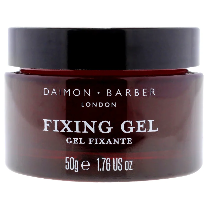 hair detangler for curly hair-Daimon Barber Fixing Gel by Daimon Barber for Men - 1.76 oz Gel