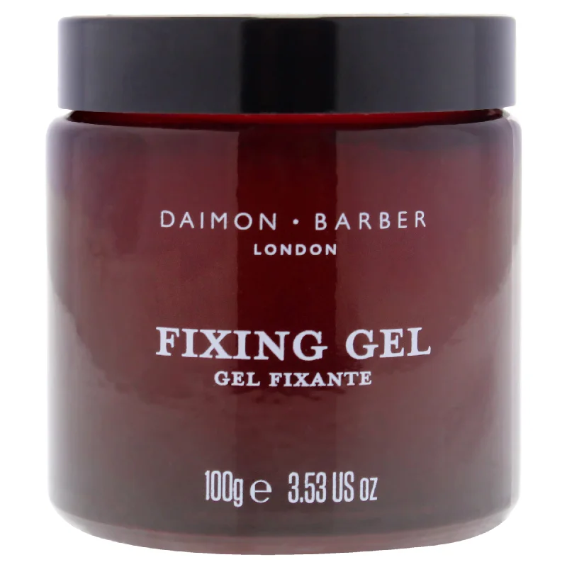 hair care tips for men with short hair-Daimon Barber Fixing Gel by Daimon Barber for Men - 3.53 oz Gel