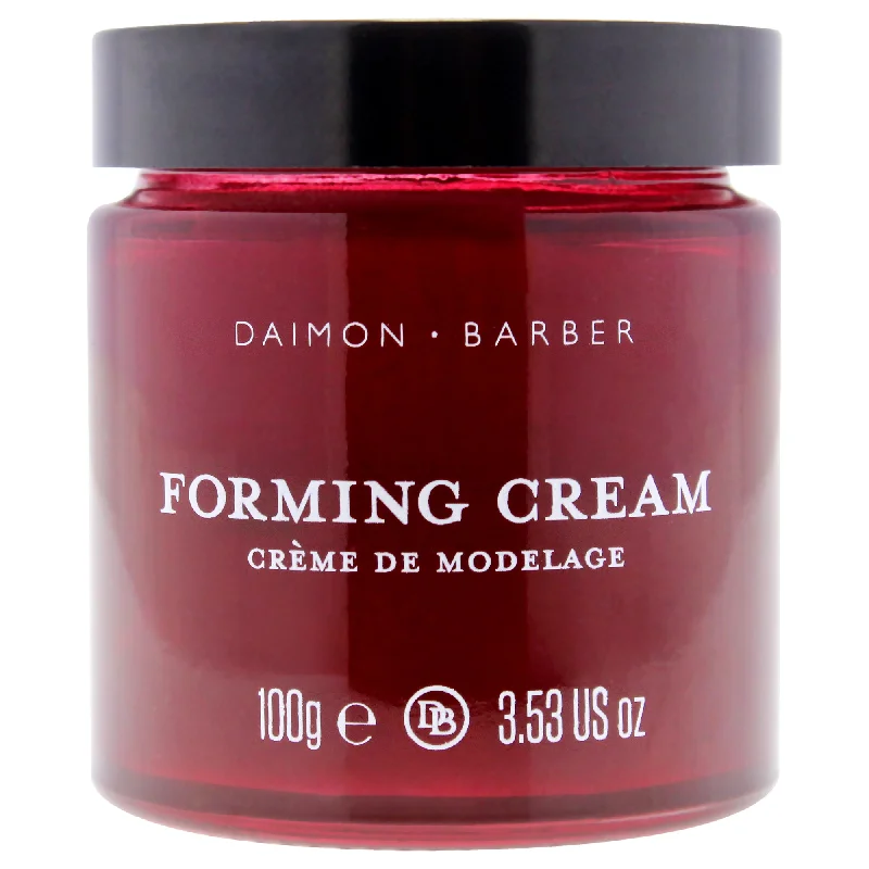 hair care for thinning hair-Daimon Barber Forming Cream by Daimon Barber for Men - 3.53 oz Cream