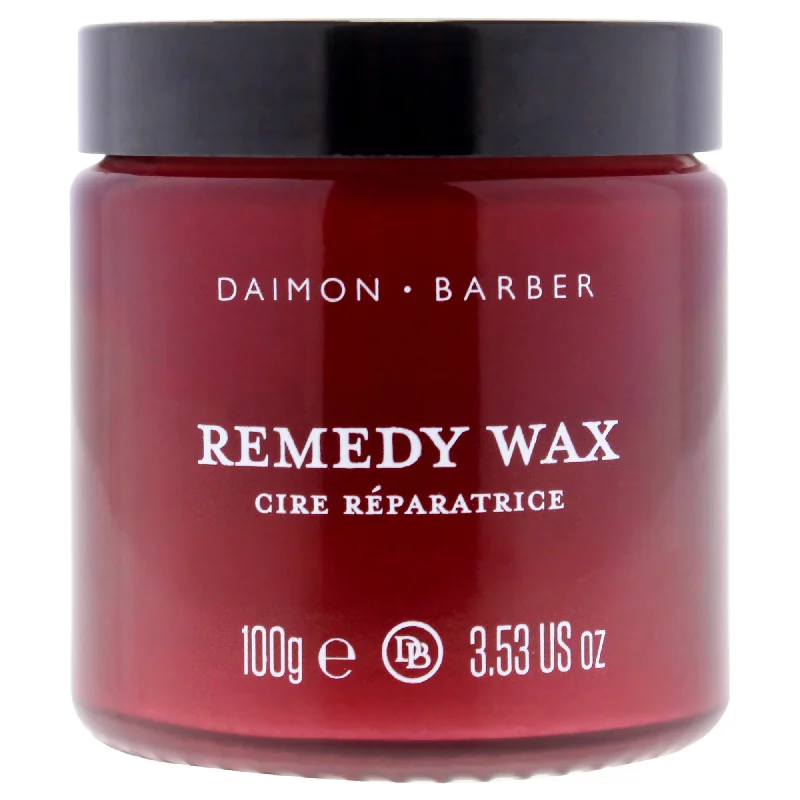 anti-dandruff shampoo for men-Daimon Barber Remedy Wax by Daimon Barber for Men - 3.53 oz Wax