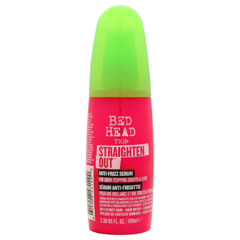 hair products for strong and healthy hair-Tigi Bed Head Straighten Out Anti-Frizz Serum by Tigi For Women - 3.38 oz Serum