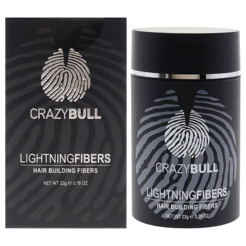 lightweight shampoo for oily hair-Crazy Bull Hair Lightning Hair Building Fibers - 2 Dark Brown by Crazy Bull Hair for Men - 0.78 oz Fiber