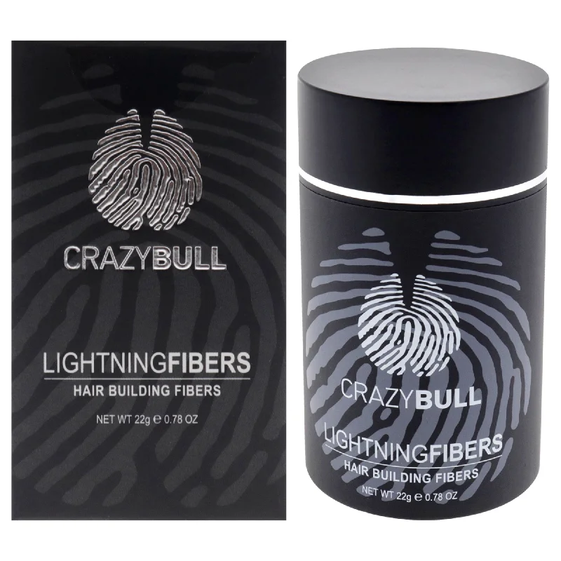 dry hair repair shampoo and conditioner-Crazy Bull Hair Lightning Hair Building Fibers - 4 Medium Brown by Crazy Bull Hair for Men - 0.78 oz Fiber