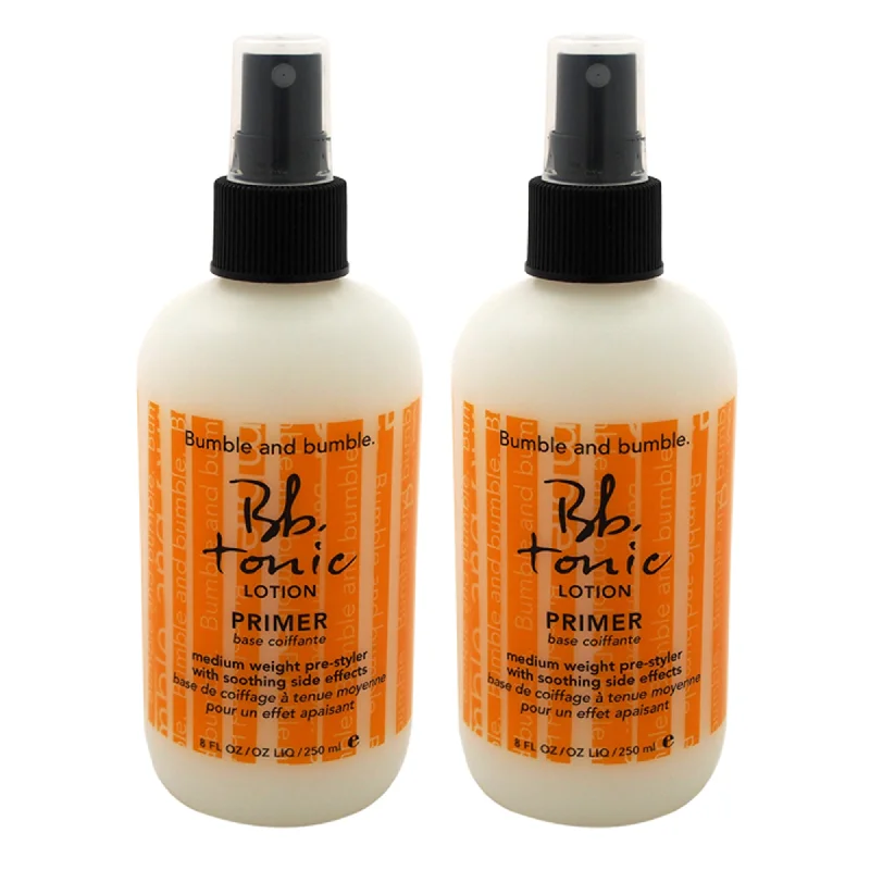 natural oils for hair repair-Bumble and Bumble Tonic Lotion Primer by Bumble and Bumble for Unisex - 8.5 oz Lotion - Pack of 2