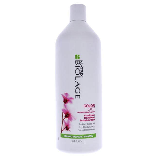 volumizing spray for fine hair-Matrix Biolage ColorLast Conditioner by Matrix for Unisex - 33.8 oz Conditioner