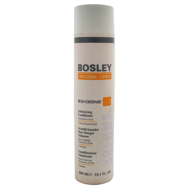 volume boosting shampoo for fine hair-Bosley Bos-Defense Volumizing Conditioner by Bosley for Unisex - 10.1 oz Conditioner