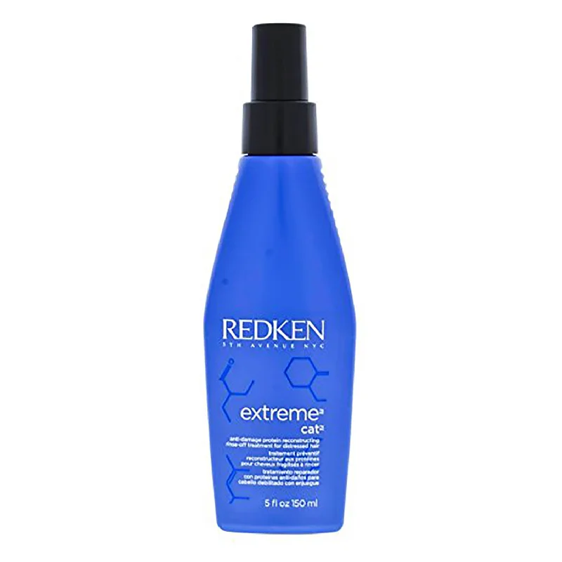 anti-frizz hair treatment for curly hair-Redken Extreme Cat Protein Treatment 5 oz