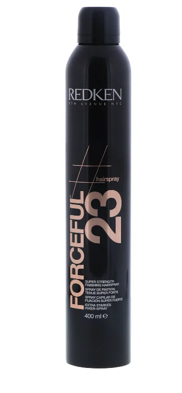 best organic shampoo for dry hair-Redken Forceful 23 Super Strength Hairspray 11 oz