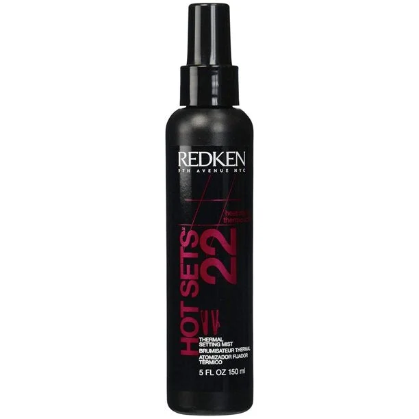 deep conditioning hair treatment for bleached hair-Redken Hot Sets 22 Thermal Setting Mist 5 oz