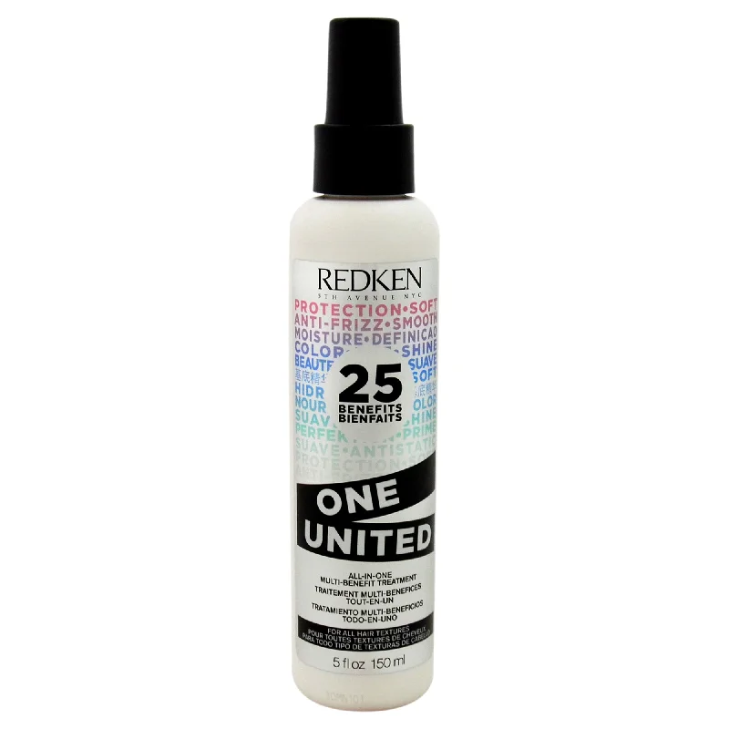 daily hair care routine for shiny hair-Redken One United Multi Benefit Hair Treatment 5 oz