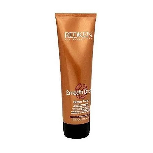 organic hair care for frizzy hair-Redken Smooth Down Butter Treat 8.5 oz