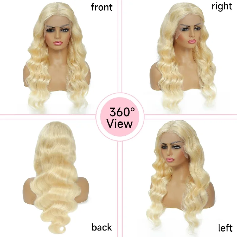 Rio Body Wave Ukranian Human Hair Front Lace Wig