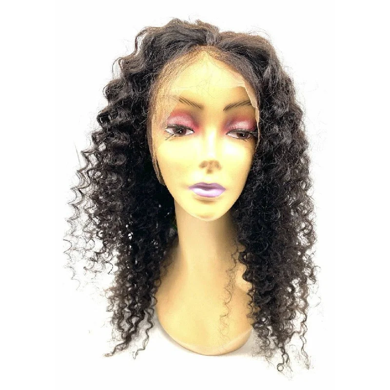 RIO Full Lace Human Hair Wig Pineapple Wave