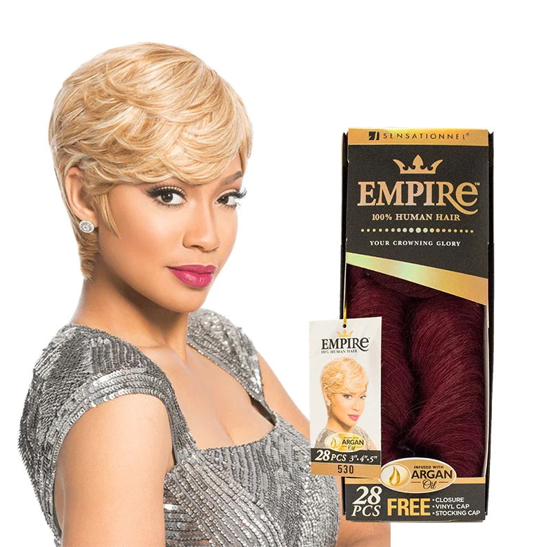 SENSATIONNEL EMPIRE 100% Human Hair 28pcs 3"-4"-5"