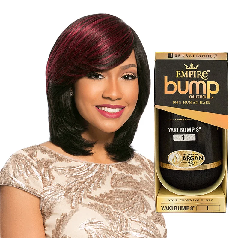 SENSATIONNEL EMPIRE 100% Human Hair Bump Yaki 8"