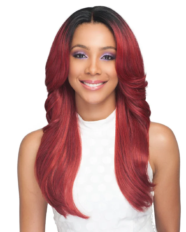 Taylah | Lace Front Human Hair Blend Wig by Bobbi Boss