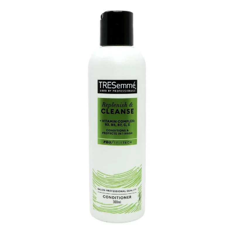 best treatment for frizzy curly hair-TRESemme 300ml Conditioner Cleanse & Replenish