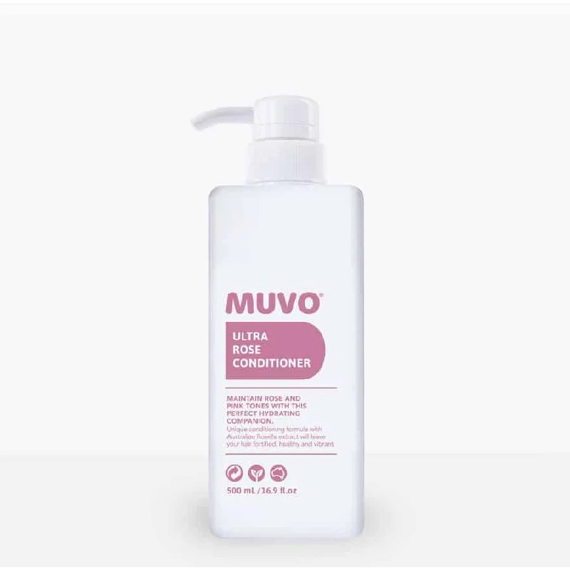 curly hair gel for definition-Muvo Ultra Rose Conditioner 500ml