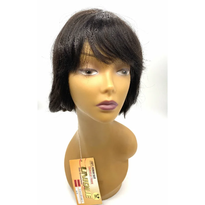 Unique 100% Human Hair Full Wig/ Style #32811