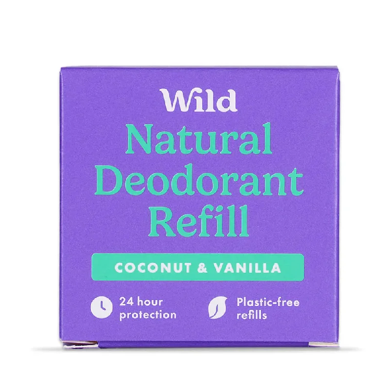 Wild Natural Deodorant Coconut & Vanilla Deodorant Refill